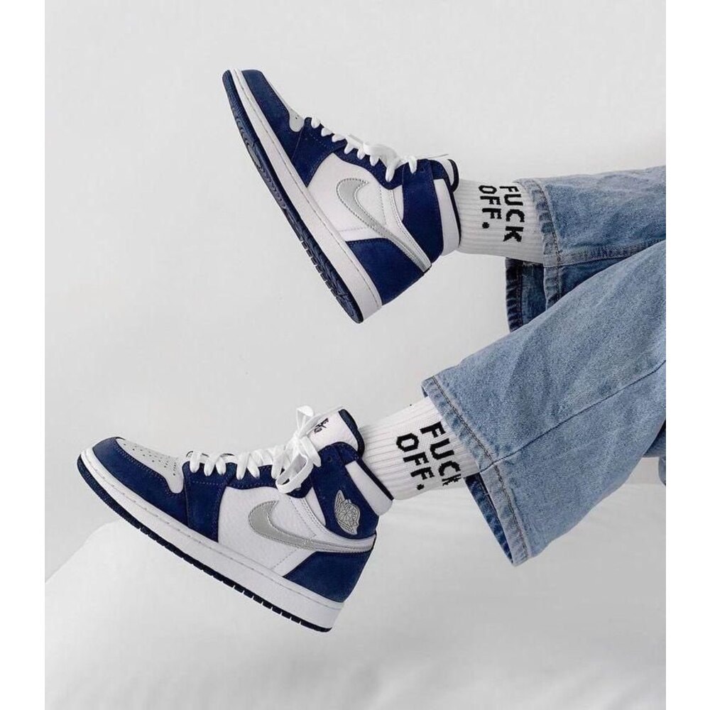 Nike Air JORDAN 1 RETRO HIGH COJP MIDNIGT NAVY görsel 2