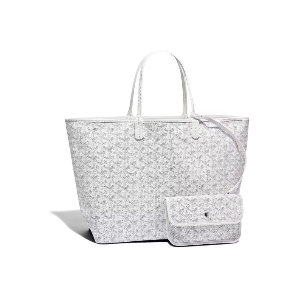 Goyard Saint Louis Tote PM White